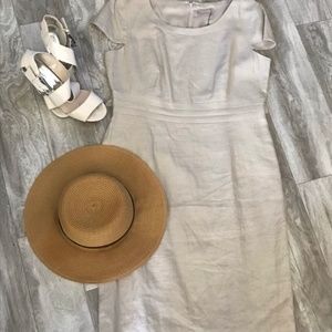 Final Price - Women’s 100% Linen fitted dress and Jacket suit by Planet Co UK
